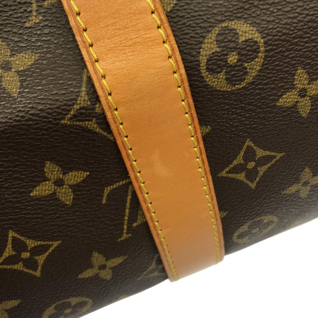 Louis Vuitton Vintage Monogram Keepall Bandouliere 55 Boston Bag — view 5