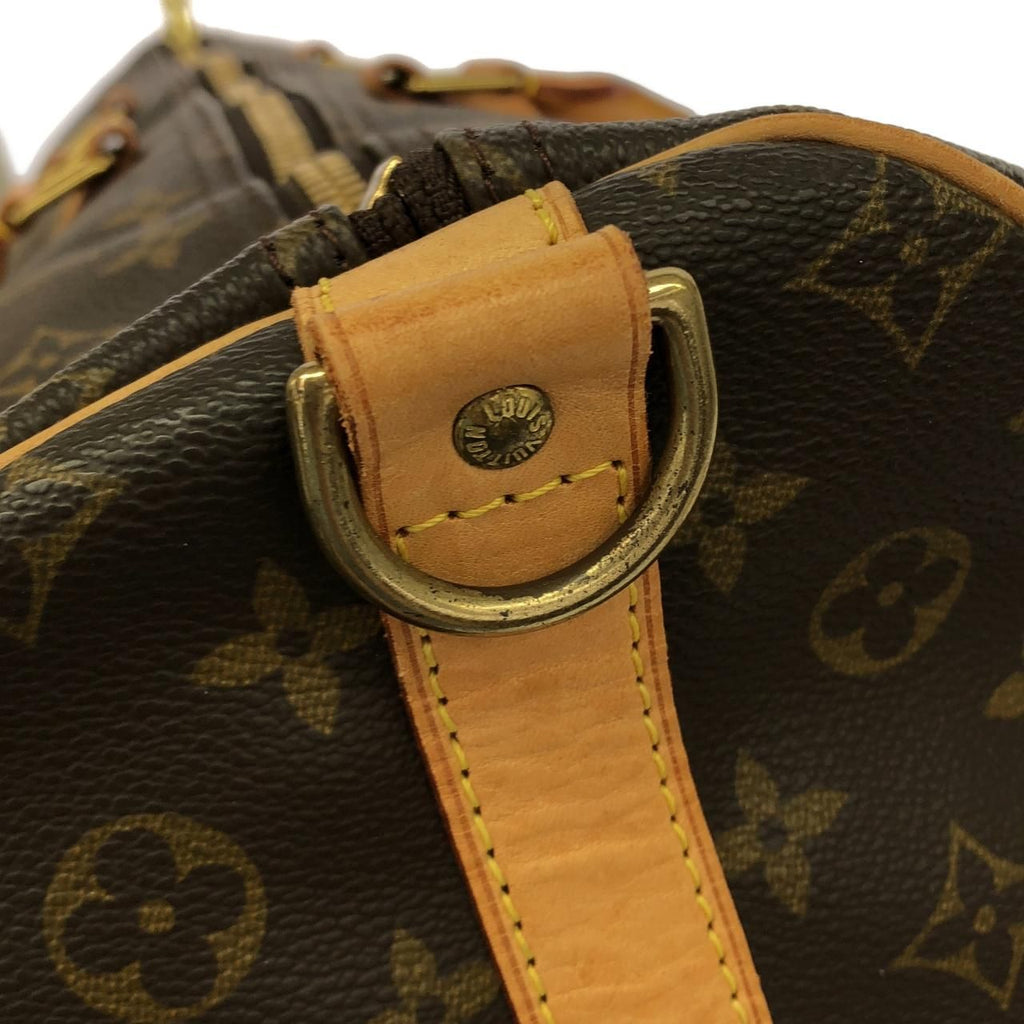 Louis Vuitton Vintage Monogram Keepall Bandouliere 55 Boston Bag — view 5