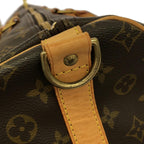 Louis Vuitton Vintage Monogram Keepall Bandouliere 55 Boston Bag — view 5