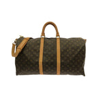 Louis Vuitton Vintage Monogram Keepall Bandouliere 55 Boston Bag
