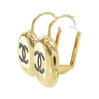 Chanel Vintage Earrings Gold — view 2