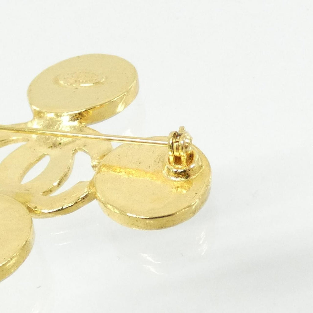 Chanel Vintage Brooch Gold — view 7
