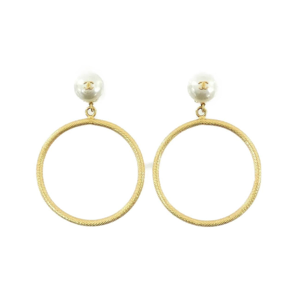 Chanel Vintage Earrings Gold