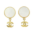 Chanel Vintage Earrings Gold