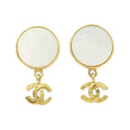 Chanel Vintage Earrings Gold