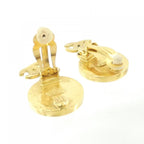 Chanel Vintage Earrings Gold — view 8