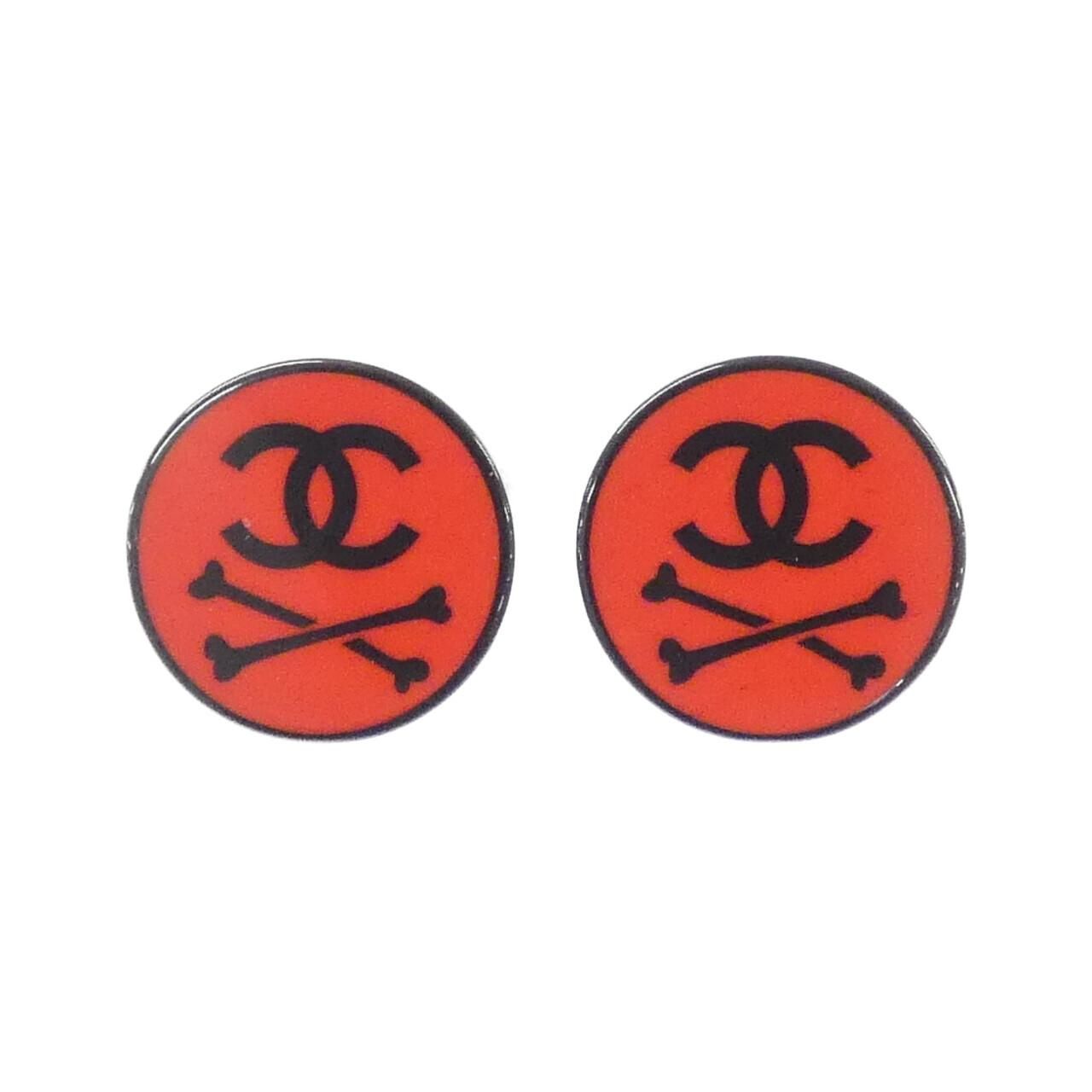 Chanel Vintage Earrings Silver