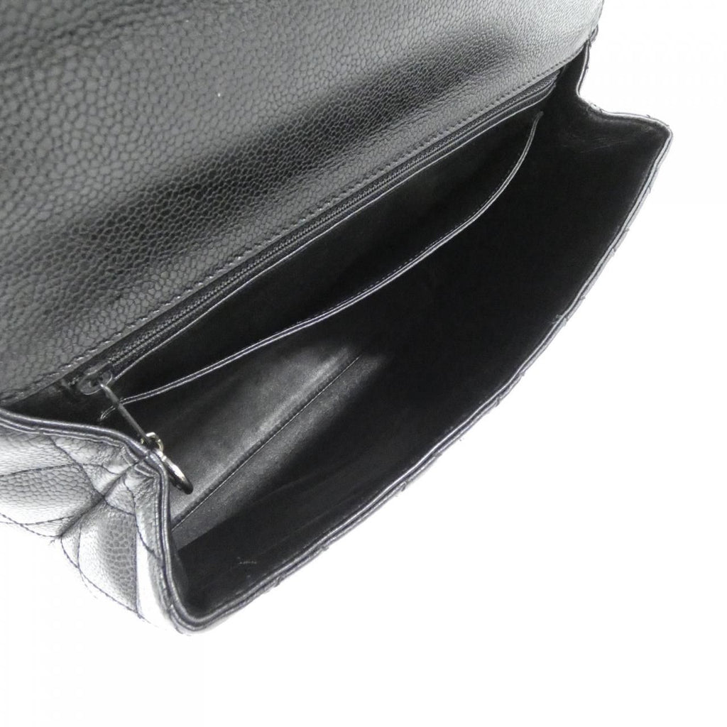Chanel Vintage Bag Handbag Black — view 8