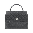 Chanel Vintage Bag Handbag Black