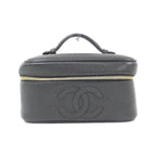 Chanel Vintage Bag Handbag Black