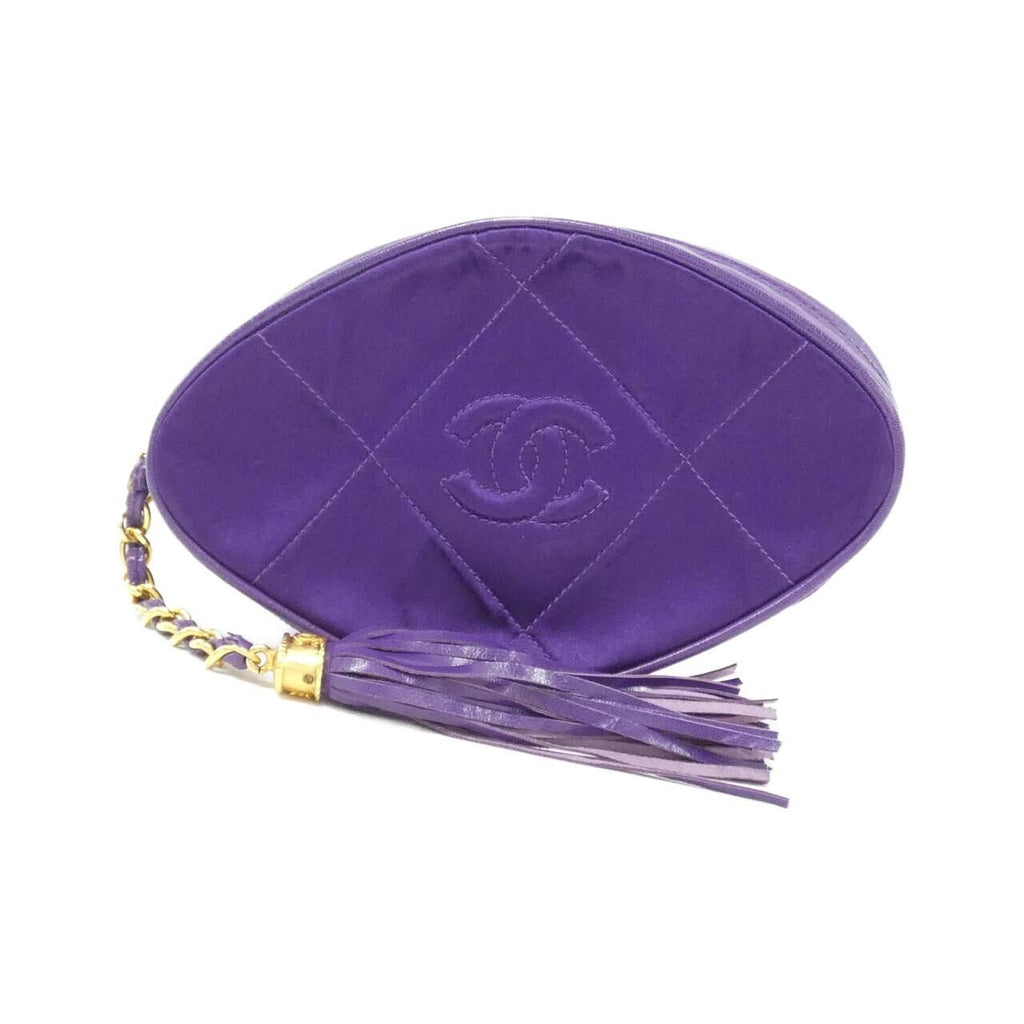 Chanel Vintage Pouch Purple