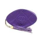 Chanel Vintage Pouch Purple