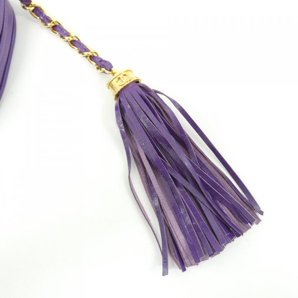 Chanel Vintage Pouch Purple — view 8