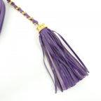 Chanel Vintage Pouch Purple — view 8