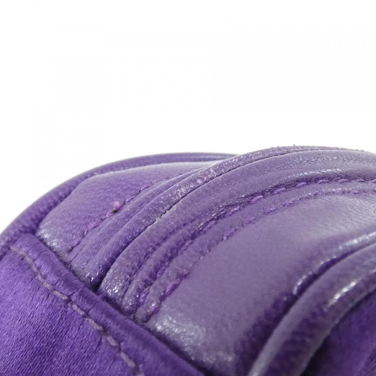 Chanel Vintage Pouch Purple — view 4