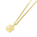 Celine Vintage Necklace Gold