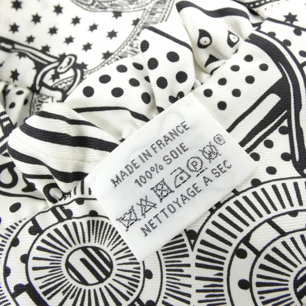 Hermes Eperon D'or Bandana Twilly Frill Scarf — view 6