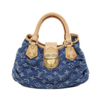 Louis Vuitton Monogram Denim Pleaty Bag