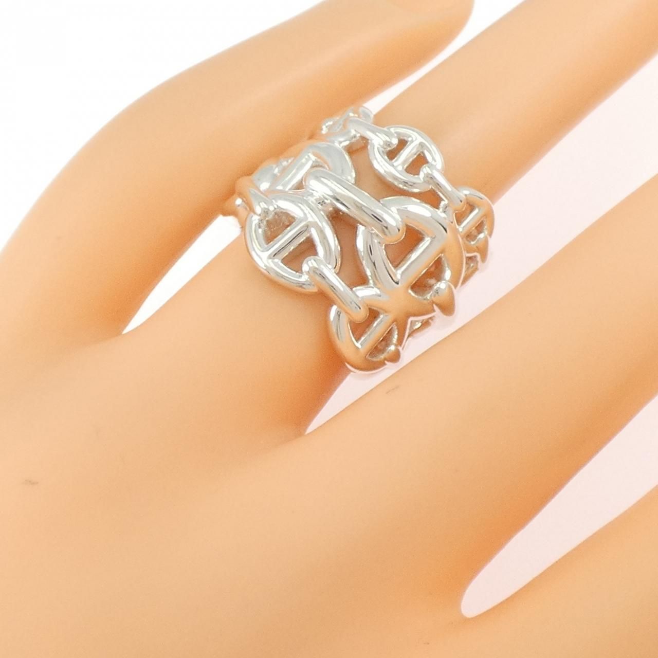 Hermes Chaine D'ancre Enchainee Ring — view 5