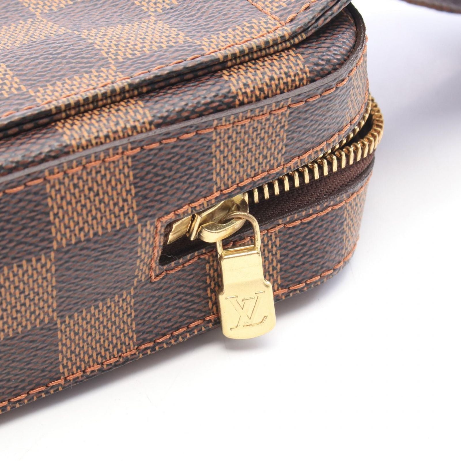 Louis Vuitton Waist Bag Damier Geronimos Ebene — view 8