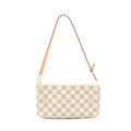 Louis Vuitton Handbag Pochette Accessoires Damier Azur Leather