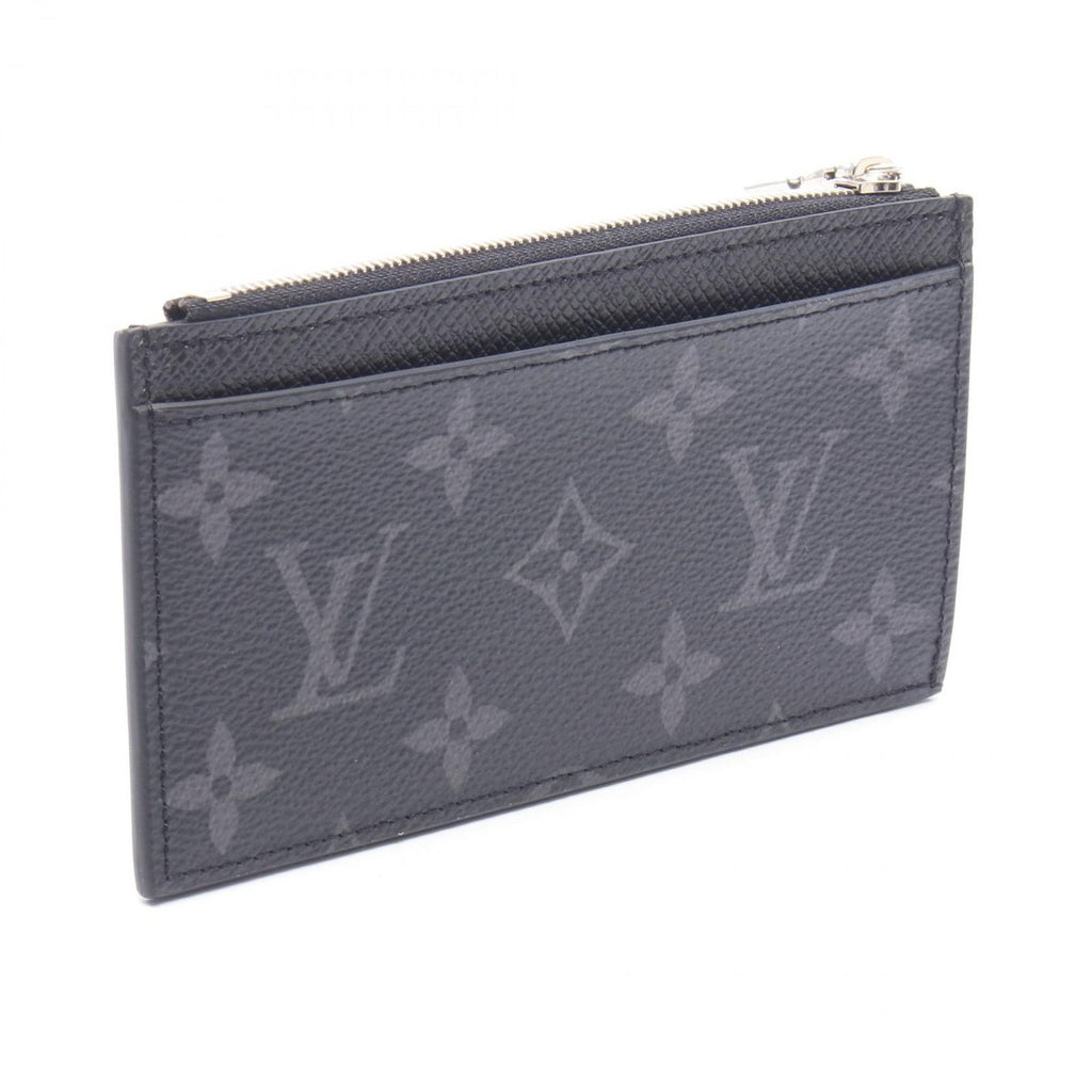 Louis Vuitton Coin Card Holder Monogram Eclipse Case Leather — view 2