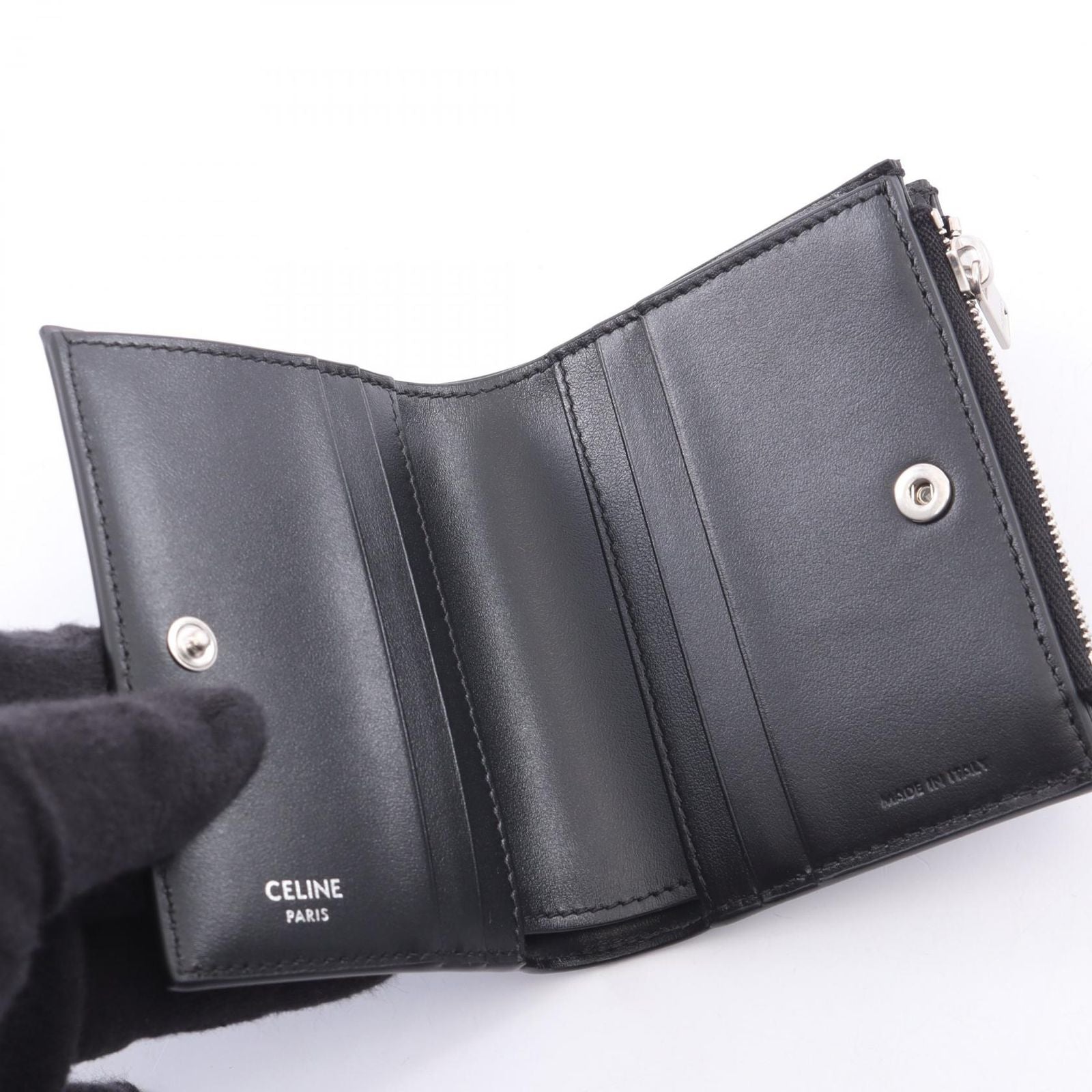 Celine Bifold Wallet Compact Triomphe — view 3