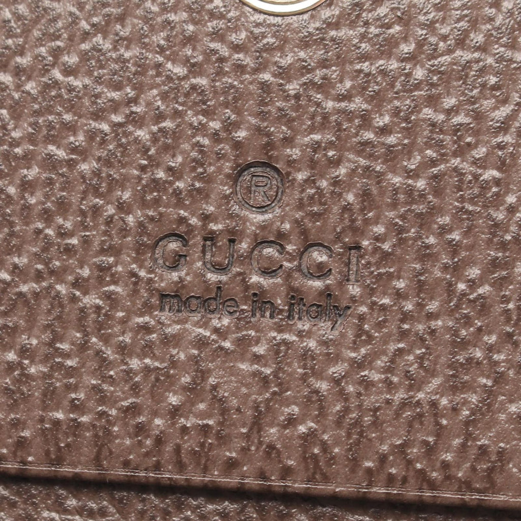 Gucci Bifold Wallet Ophidia Sherry Line GG Supreme Leather — view 5
