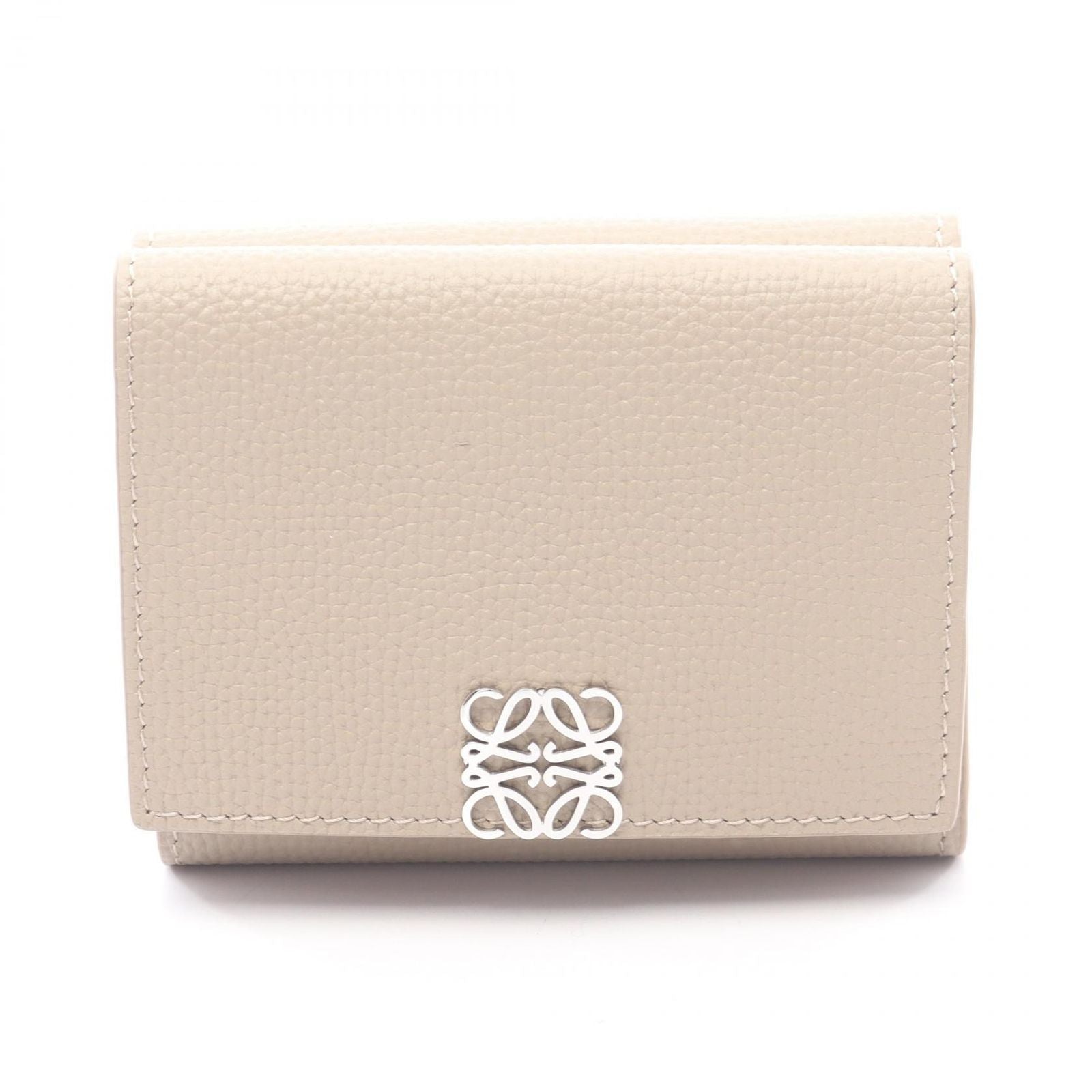 Loewe Trifold Wallet Anagram Leather
