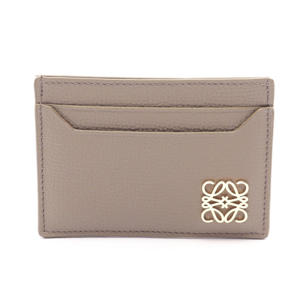 Loewe Card Case Anagram Plain Leather