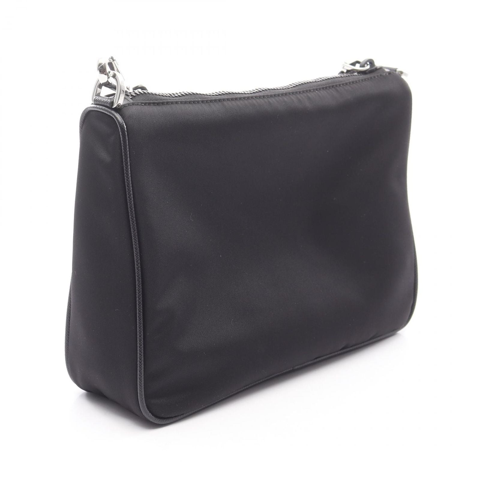 Prada Shoulder Bag Tessuto Saffiano Nylon Leather — view 2