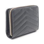 Saint Laurent Paris Bifold Wallet Monogram Leather — view 2