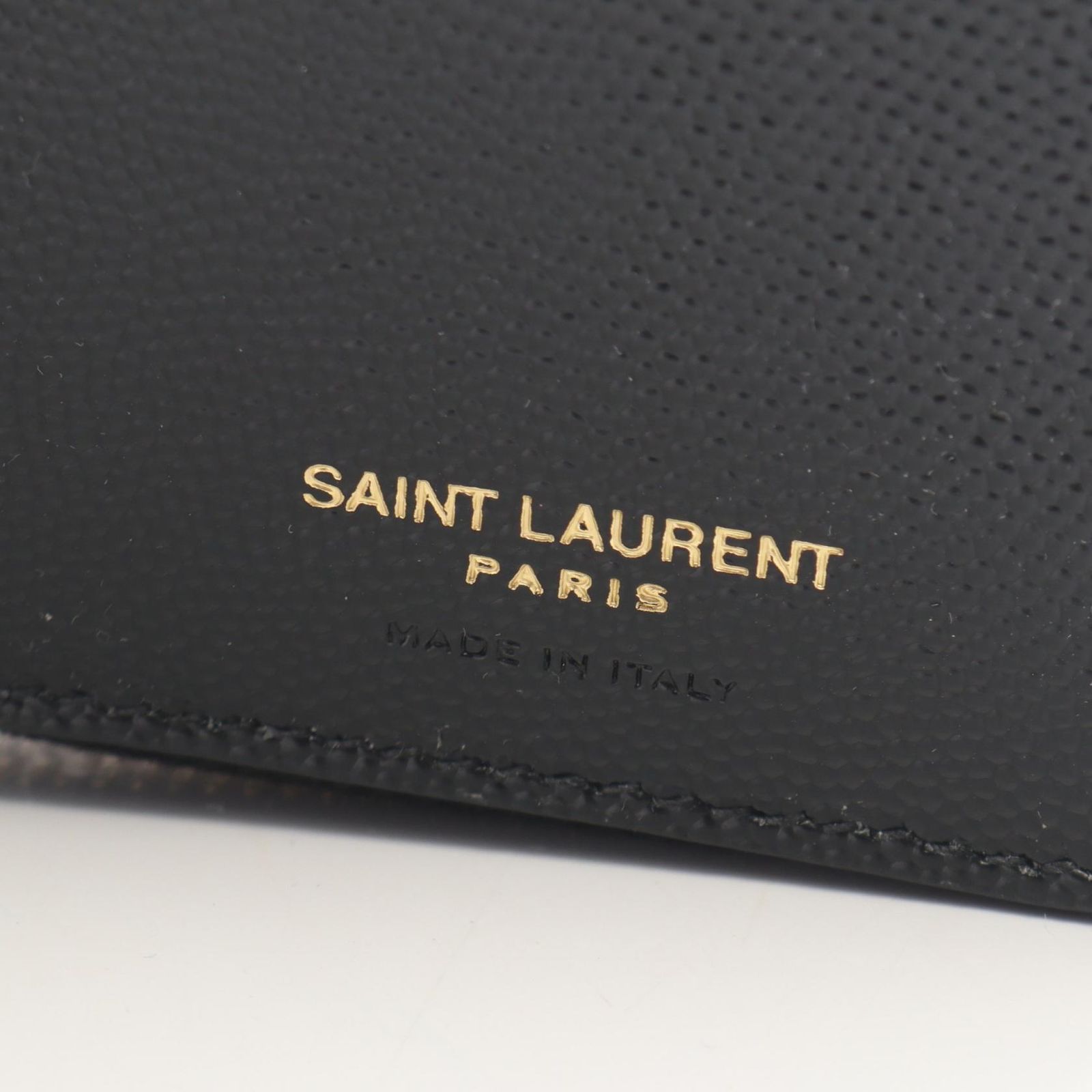 Saint Laurent Paris Bifold Wallet Monogram Leather — view 5