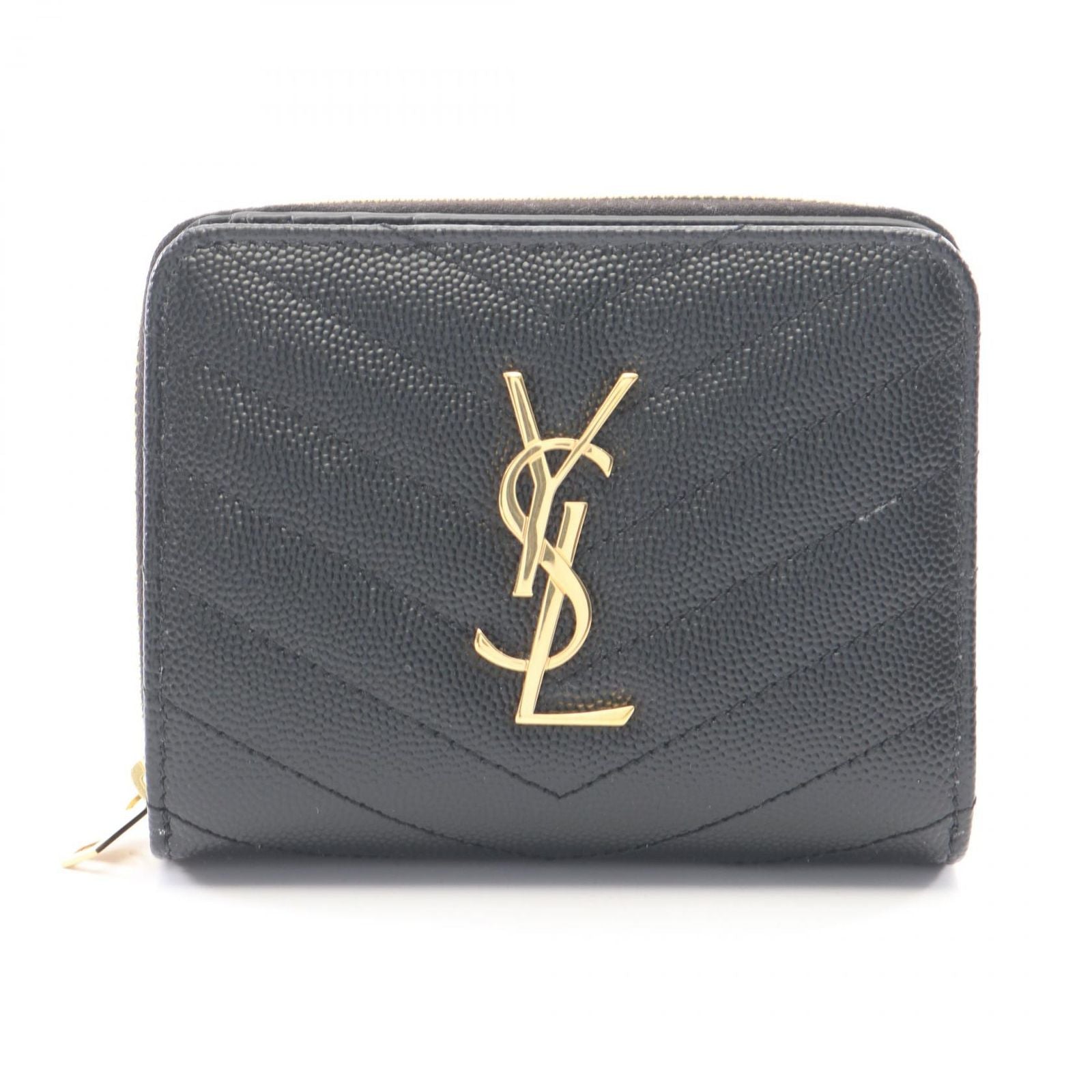 Saint Laurent Paris Bifold Wallet Monogram Leather