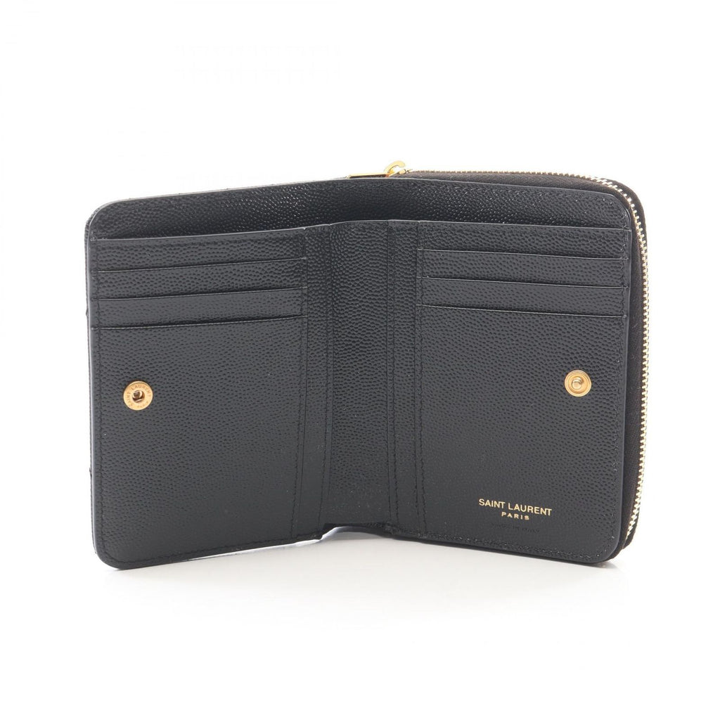 Saint Laurent Paris Bifold Wallet Monogram Leather — view 3