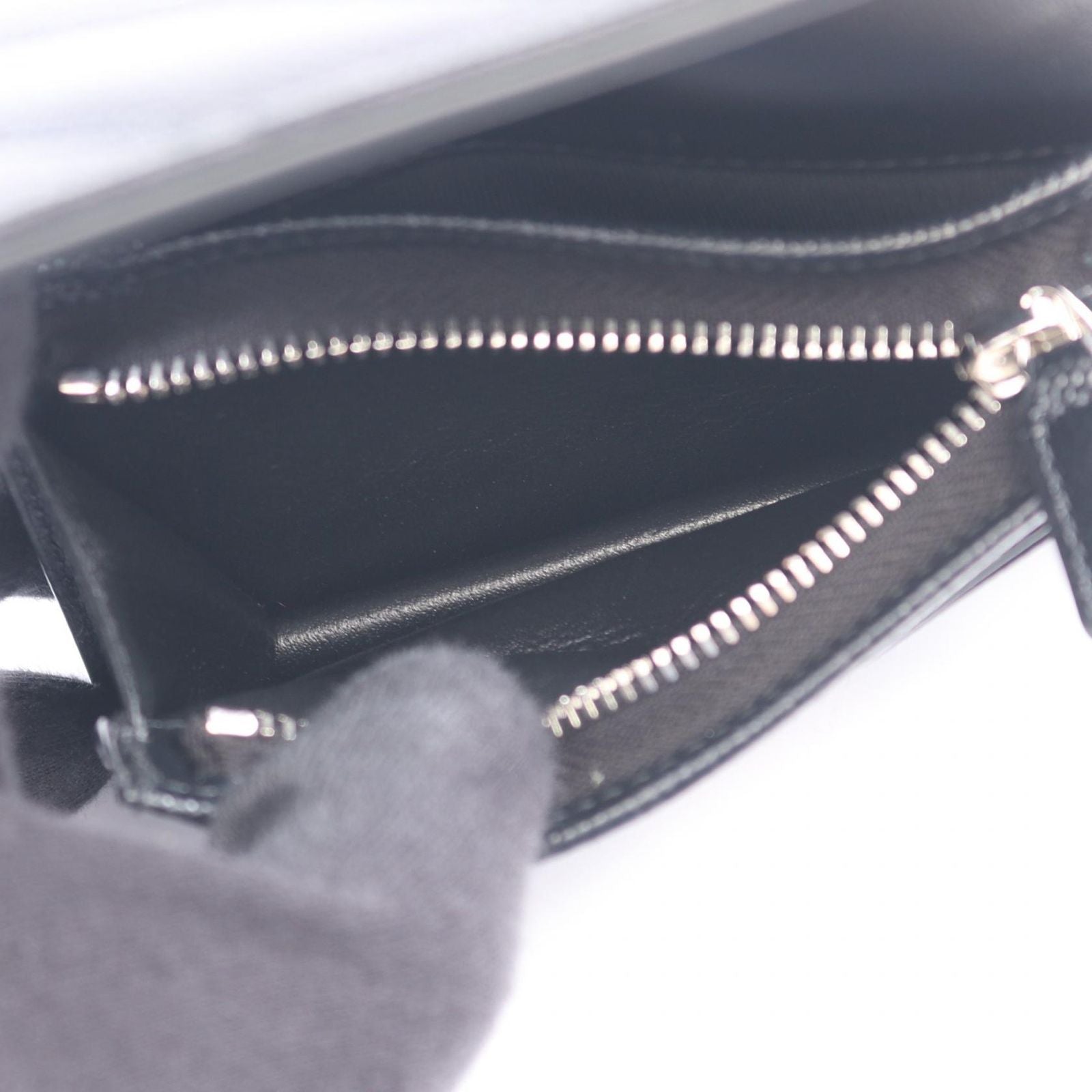 Saint Laurent Paris Bifold Wallet Monogram Leather Trifold — view 3