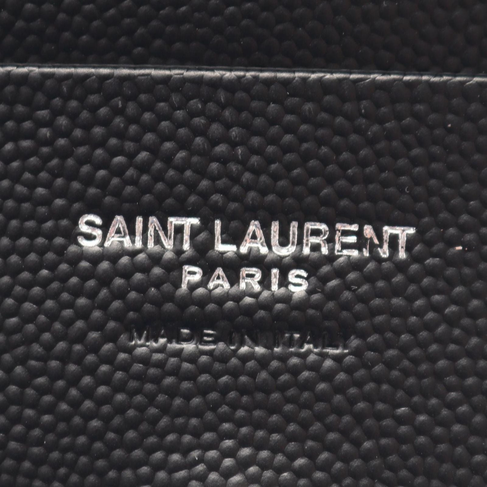 Saint Laurent Paris Bifold Wallet Monogram Leather Trifold — view 5