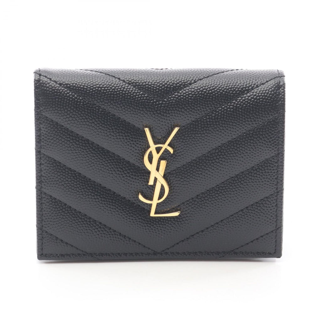 Saint Laurent Paris Bifold Wallet Monogram Leather
