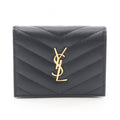 Saint Laurent Paris Bifold Wallet Monogram Leather