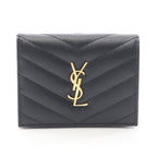 Saint Laurent Paris Bifold Wallet Monogram Leather