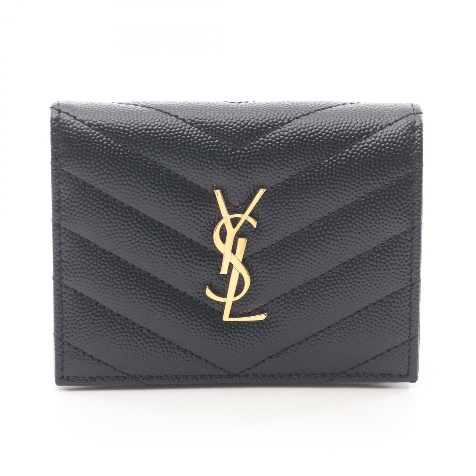 Saint Laurent Paris Bifold Wallet Monogram Leather