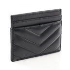 Saint Laurent Paris Card Case YSL Monogram Leather — view 2