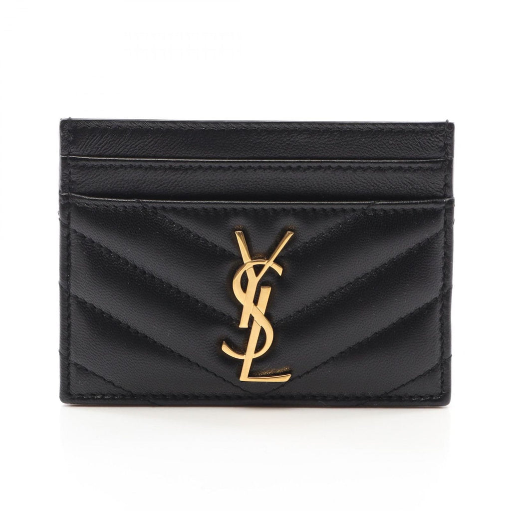 Saint Laurent Paris Card Case YSL Monogram Leather