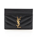 Saint Laurent Paris Card Case YSL Monogram Leather