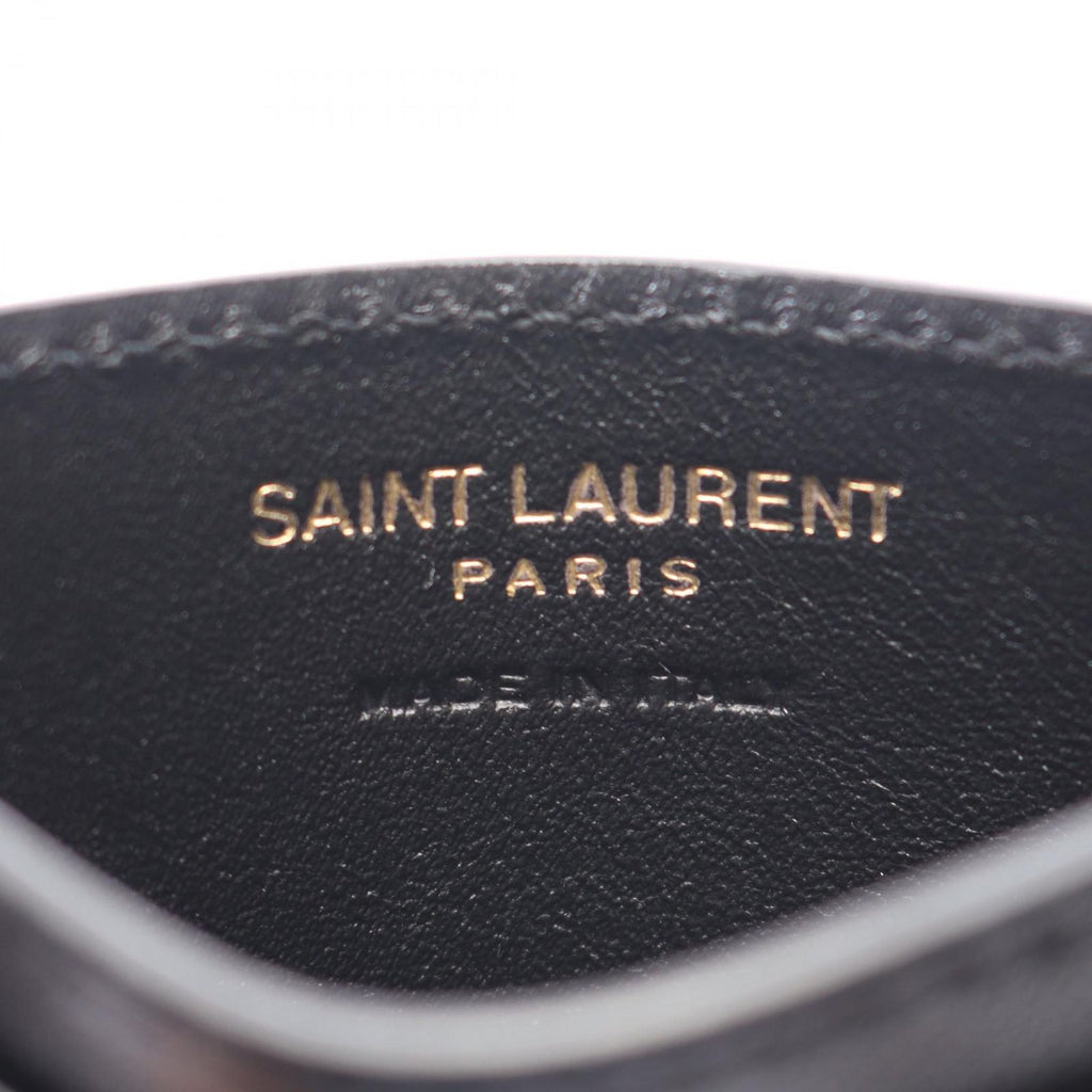 Saint Laurent Paris Card Case YSL Monogram Leather — view 4