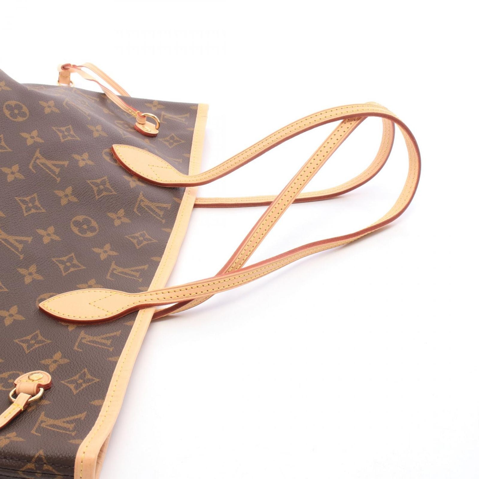 Louis Vuitton Tote Bag Neverfull MM Monogram Leather — view 5