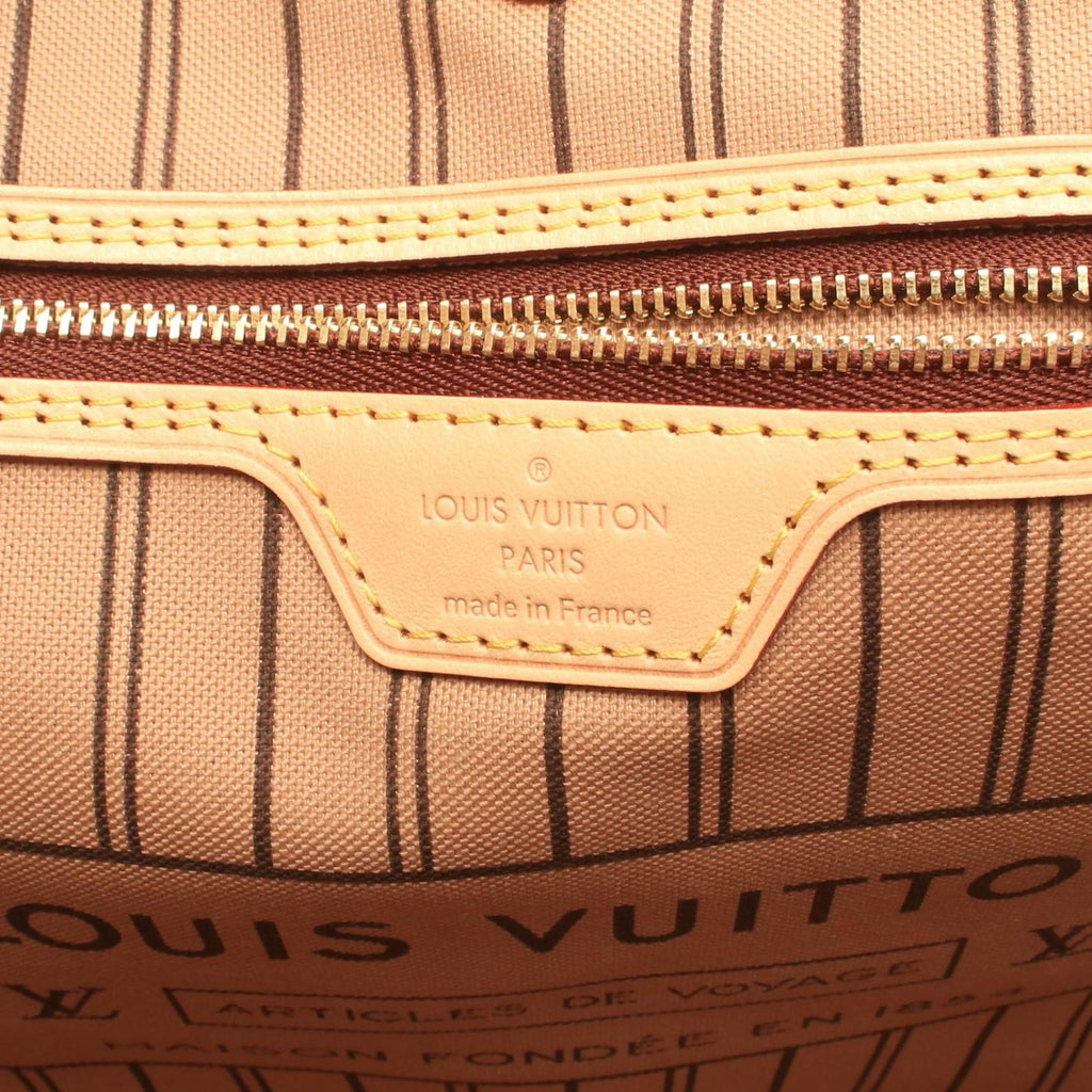 Louis Vuitton Tote Bag Neverfull MM Monogram Leather — view 4