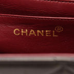 Chanel Handbag Quilted Black Lambskin Chain Top Handle Bag — view 4