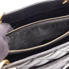 Chanel Tote Bag Quilted Grand Shopping GST Black Caviar Leather Chain — view 7
