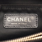 Chanel Tote Bag Quilted Grand Shopping GST Black Caviar Leather Chain — view 4